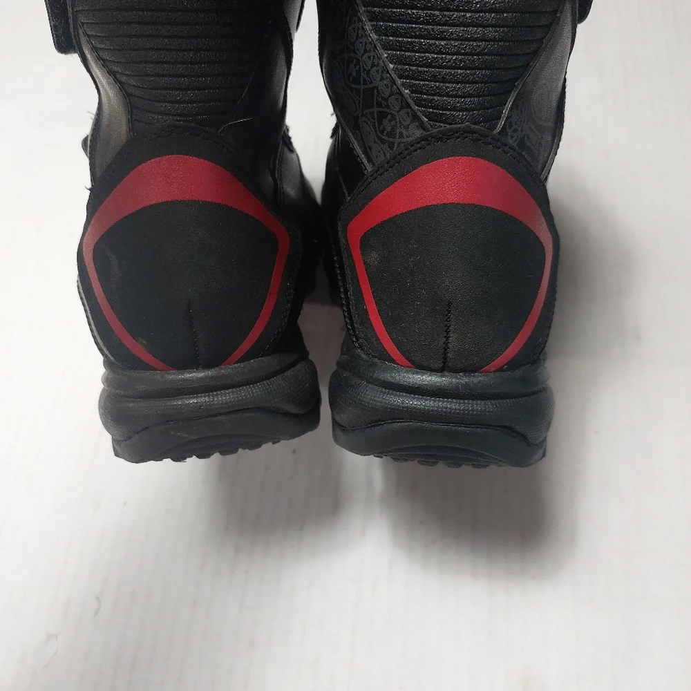 AIRWALK Black and Red Boots Size 6